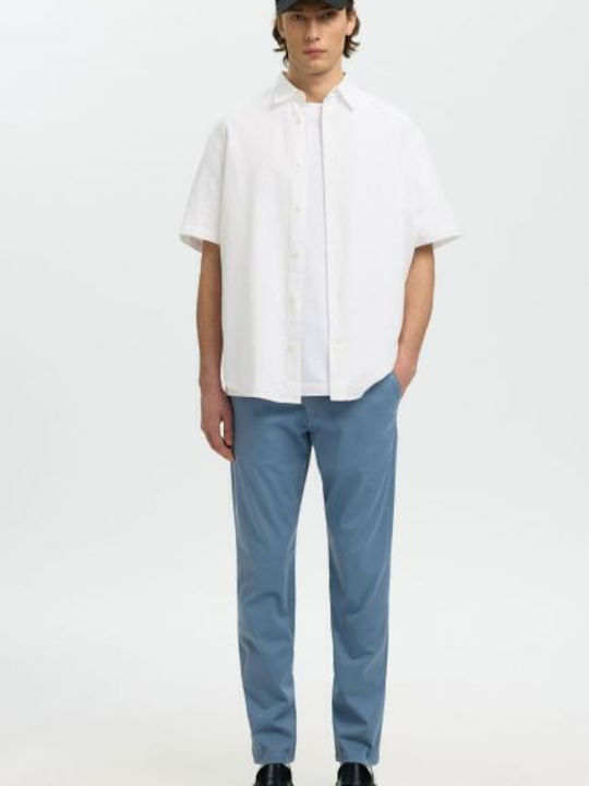 Παντελόνι Chino σε Slim Εφαρμογή Blue Mirage