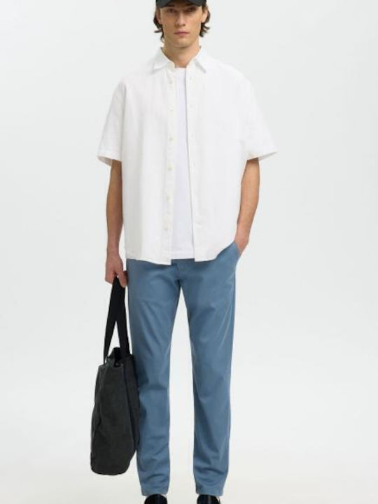 Παντελόνι Chino σε Slim Εφαρμογή Blue Mirage