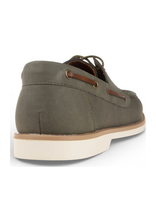 Ανδρικά Boat Shoes σε Πράσινο Χρώμα