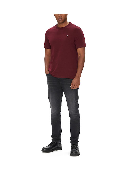 Men's Jeans Pants with Slim Tapered Fit Black