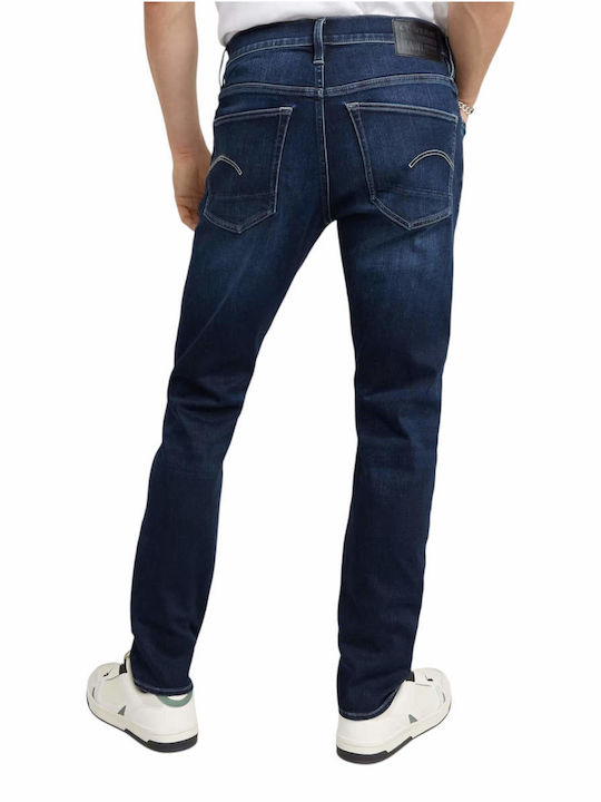 G-Star Raw 3301 Slim Herren Jeanshose Elastisch Schlank Fit Dark Aged Denim