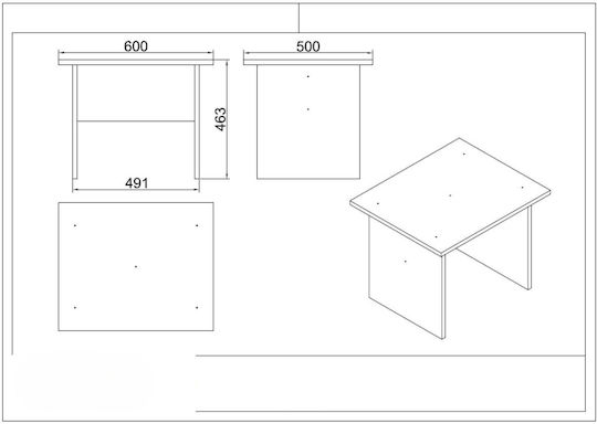 SteweHome Σετ Σαλονιού 4τμχ STE-005179-P5179
