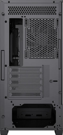 GameMax Vista 2 MB Gaming Mini Tower Computer Case with Side Window and ARGB Lighting Black