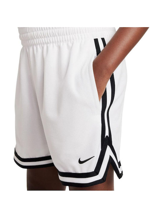 Sport Kinder Shorts BERMUDA Dri-Fit Weiß