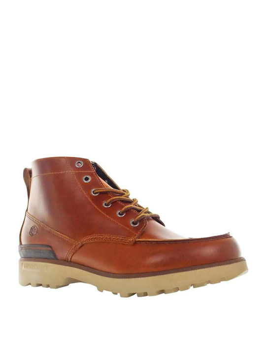 Lumberjack Joel Leather Brown Men's Boots