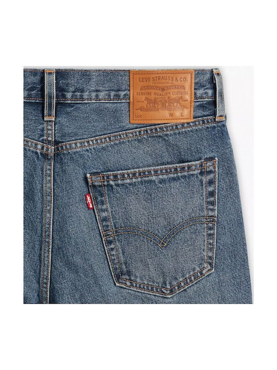Stay Men's Jeans Pants with Loose Straight Fit Blue