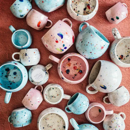 Egg Back Home Ceramic White Coffee Cup 500ml