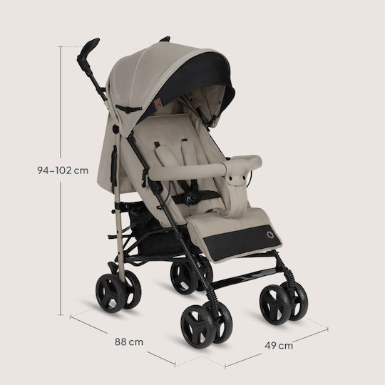 Lionelo Irma Umbrella Stroller Suitable for Newborn Beige Sand