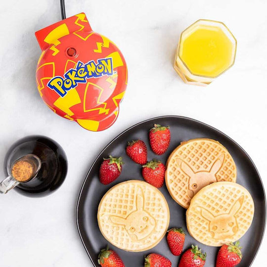 Mad Monkey Pokémon Pikachu Mini Βαφλιέρα για Στρογγυλές Βάφλες