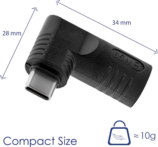 Laptop Adapter Ak-nd-d08 5.5 X 1.7 Mm Usb-c