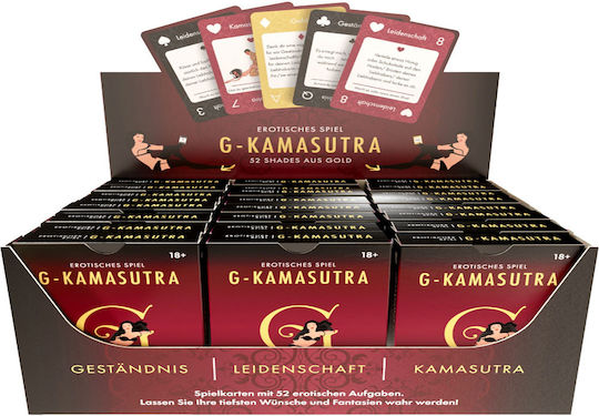 Κάρτες Παιχνιδιού G-kamasutra 24 Τεμ Eng Fr De Mad Party Games
