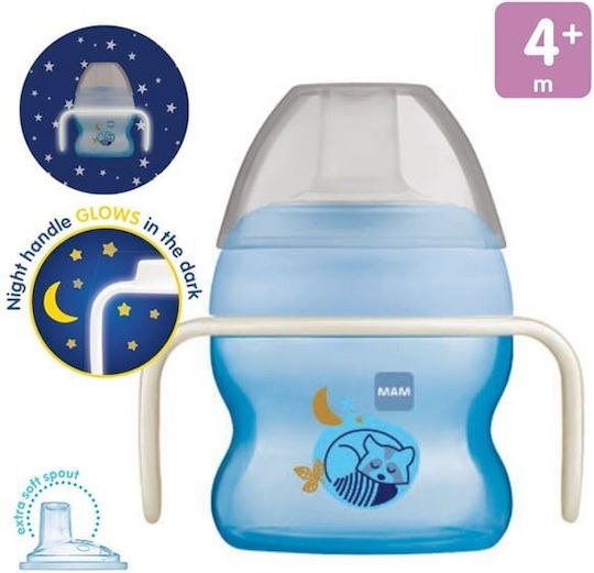Mam Educational Sippy Cup Plastic Blue for 4m+ 150ml