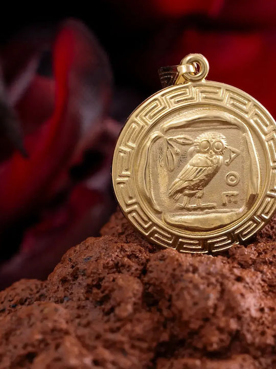 Kids Pendant Made of 9K Gold