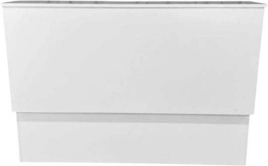 Bancă Modernă Albă Recepție 160x80x105cm