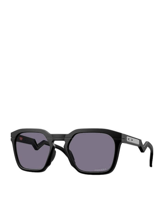 Oakley Unisex Sunglasses with Black Horn-Rimmed Frame and Gray Lenses OO9533-01