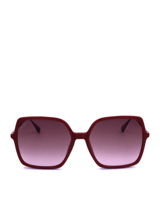 Max & Co Women's Sunglasses with Black Horn-Rimmed Frame and Gradient Lenses MO0010 69T