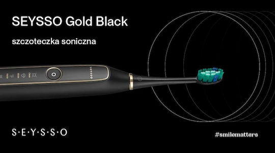 Seysso Gold Black Special Collection Periuță Sonică