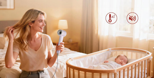 Coshare Hd22e Superflowse Hair Dryer Purple 1500w