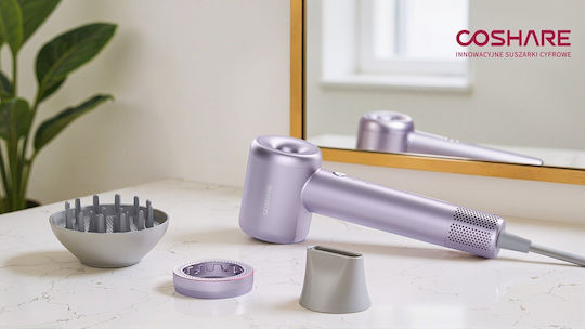 Coshare Superflow1 Pro Hair Dryer Purple 1600 W