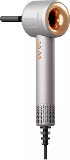 Beautifly Ionboost Hair Dryer Ionization Diffuser Cold Air 1600w 3 Speeds 4 Temperatures