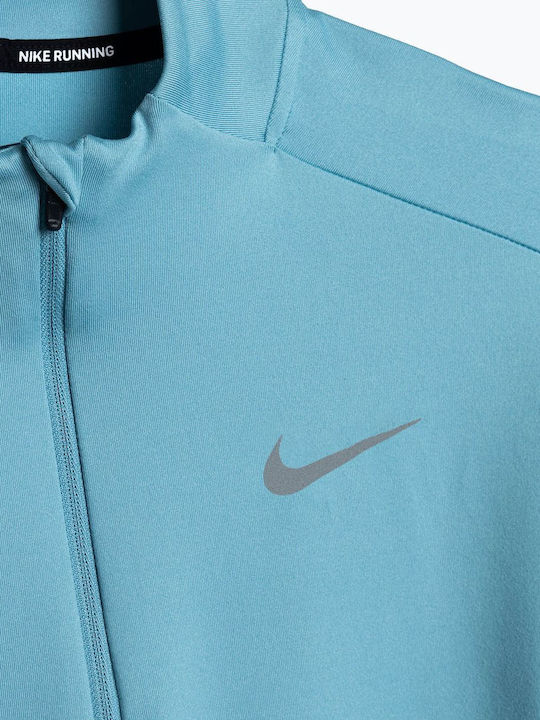 Dri-Fit Athletic Men's Long Sleeve Light Blue Blouse