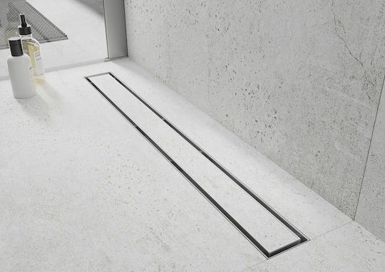 Mexen Flach 360° M13 2-in-1 Drehbarer Linear Bodenablauf 50 Cm Inox 1010050-40