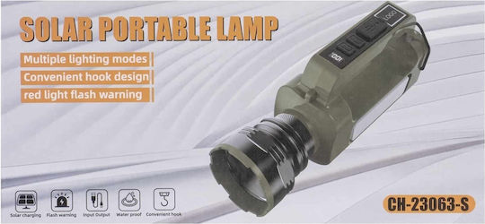 Handheld Lantern Solar Usb Charging 6 Light Intensity Modes Z-tools Zts 8975