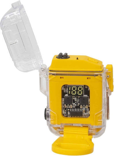 Lanternă 2-în-1 Suport pentru Brichetă 6 Moduri de Iluminare Încărcare Usb Z-tools Zts 8227