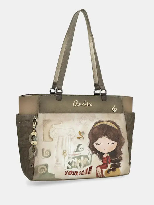 Women's Khaki Shoulder Bag
