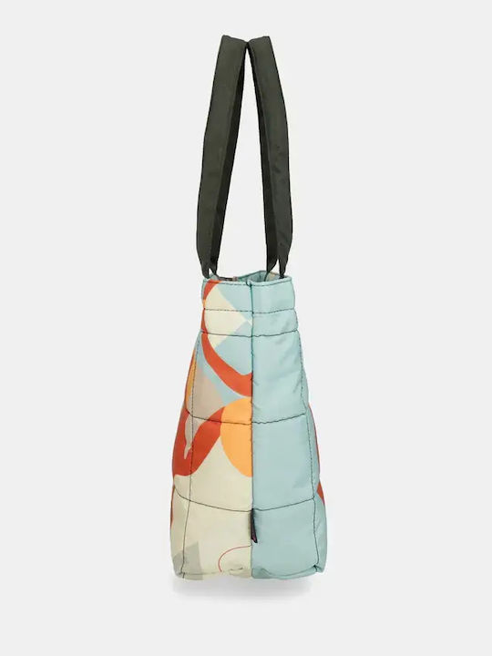 Set Geantă Damă Rucsac Albastru Deschis