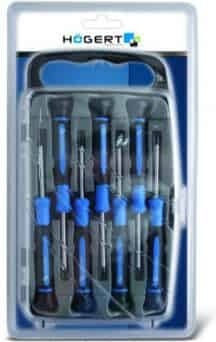 Set 7 Precision Screwdrivers Hogert Ht1s270