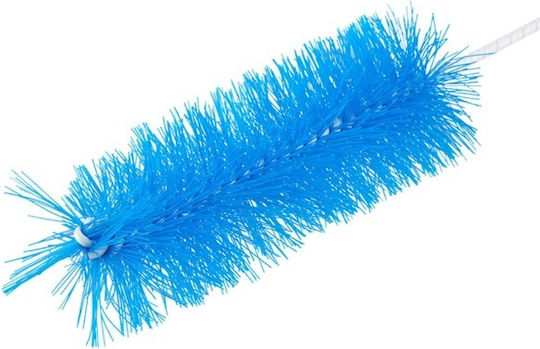 Bottle Washing Brush Wire Plastic Bristles Blue