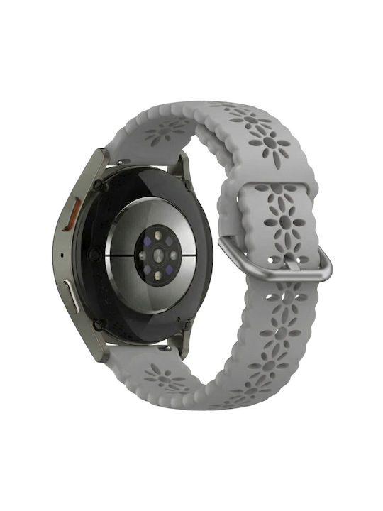 Silikonarmband Grau Für Amazfit GTS 4 Silikonarmband Grau Für Amazfit GTS 4