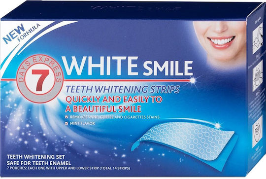 WHITEsmile Ταινίες Λεύκανσης Δοντιών 7τμχ