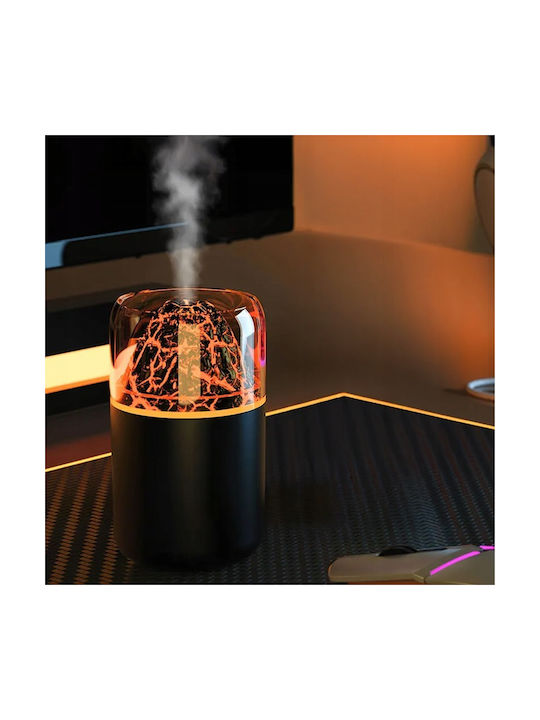 Dispozitiv Difuzor de Aromaterapie Ultrasonic cu Lumini LED Negru 180ml ZN1RCK3QWS1928
