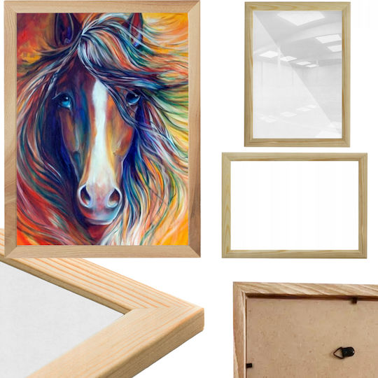 Plastic Photo Frame With Transparent Frame
