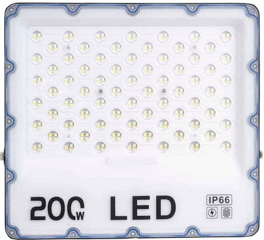 Στεγανός Προβολέας LED 200W IP66