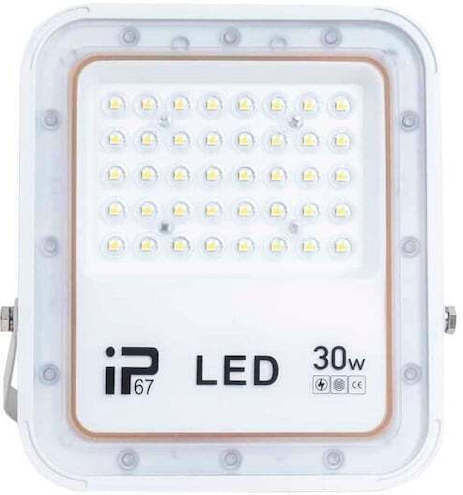 Wasserdichter LED Flutlichter 30W Kaltweiß 6000K IP66