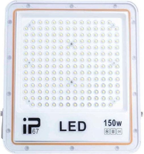 Proiector LED Etanș 150W Alb Rece 6000K IP66