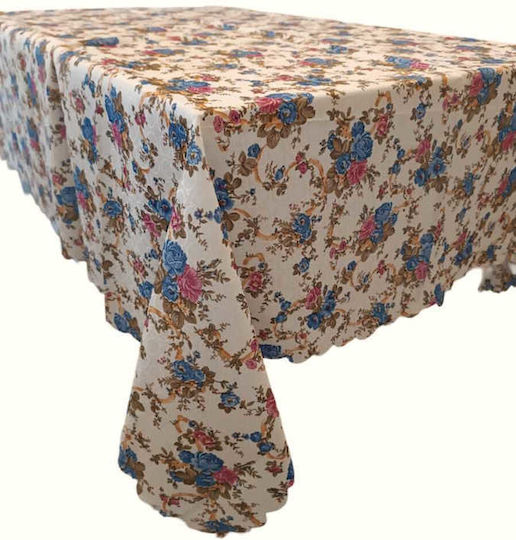 Obro Blaues Tischdeck 150x220cm