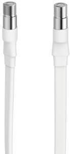 Hama Fensterleitung Koax-Stecker F-Stecker