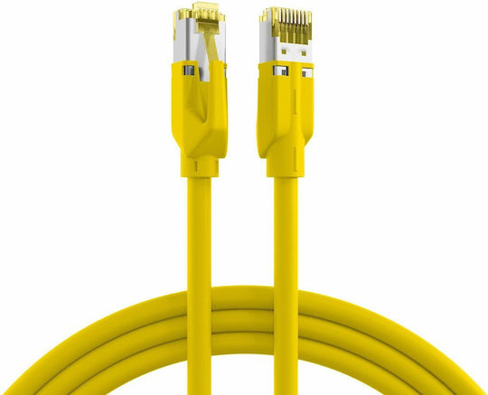 EFB S/FTP Cat.6a (Gigabit) Καλώδιο Δικτύου Ethernet Κίτρινο