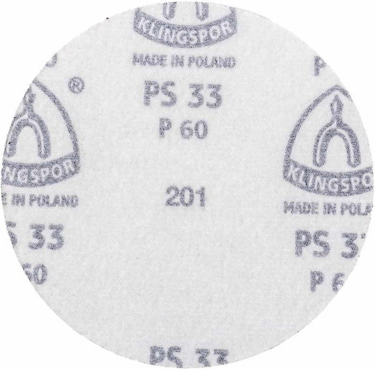 Klingspor Ps 33 Ck Самозалепващ Диск P60 125мм Ext 147604
