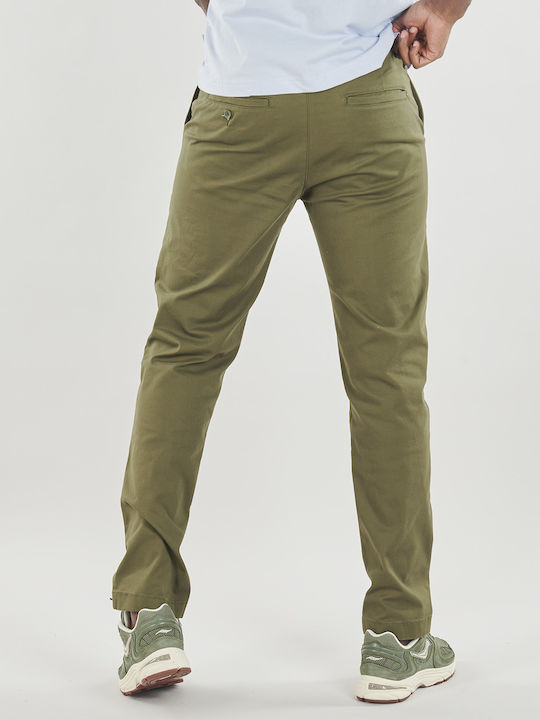 Chino Trousers in Regular Fit Khaki