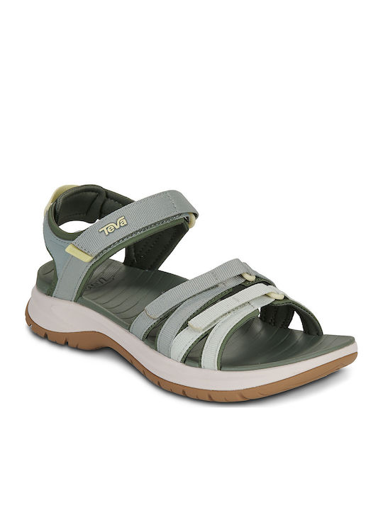 Teva Tirra Women's Flat Sandals Green