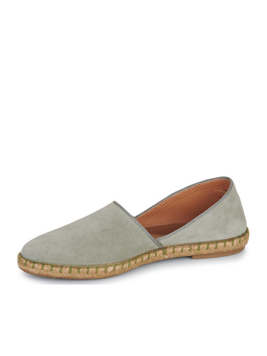 Damen Espadrilles in Grün Farbe