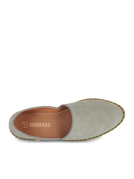 Damen Espadrilles in Grün Farbe