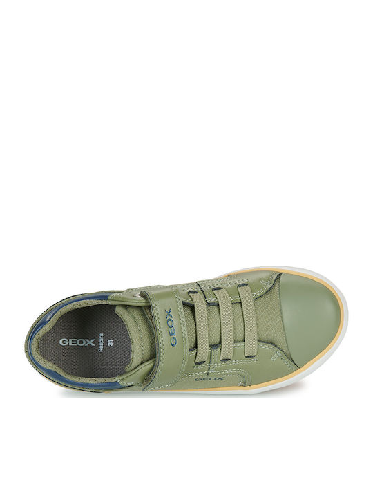 J Gisli Boy Παιδικά Sneakers Ανατομικά Χακί
