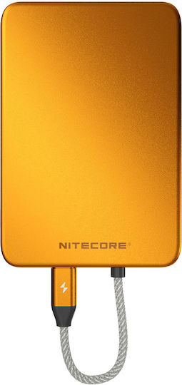 NiteCore Pocket 5 MagSafe Power Bank 5000mAh 22.5W Orange