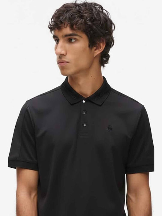Polo Short Sleeve Blouse Black